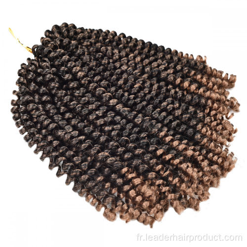 Ombre Synthétique Crochet Tresse Printemps Twist Hai Extension